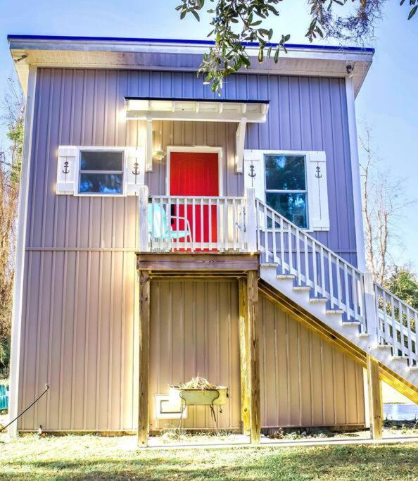 Secluded Tiny House By The Marsh With Hunting Island Beach Pass Frogmore Esterno foto