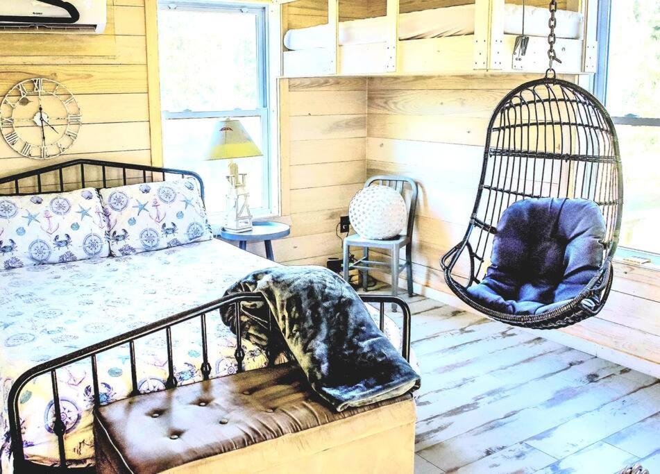 Secluded Tiny House By The Marsh With Hunting Island Beach Pass Frogmore Esterno foto
